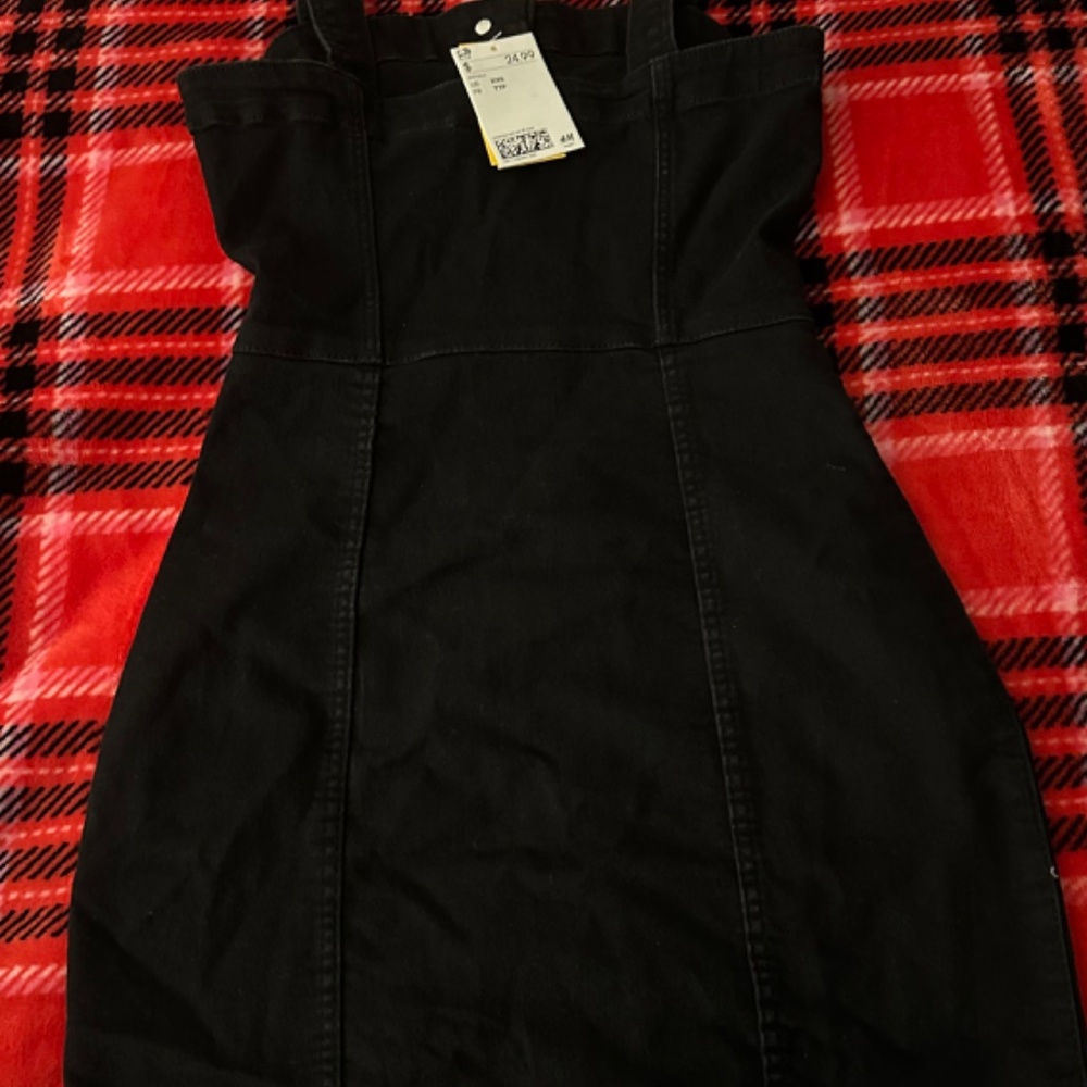 H&M button down denim dress - Picture 2 of 3